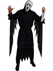 Screaming Ghost Robe - Mens Halloween Costumes